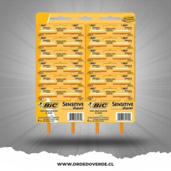 RASURADORA BIC SENSITIVE 24 UNIDADES
