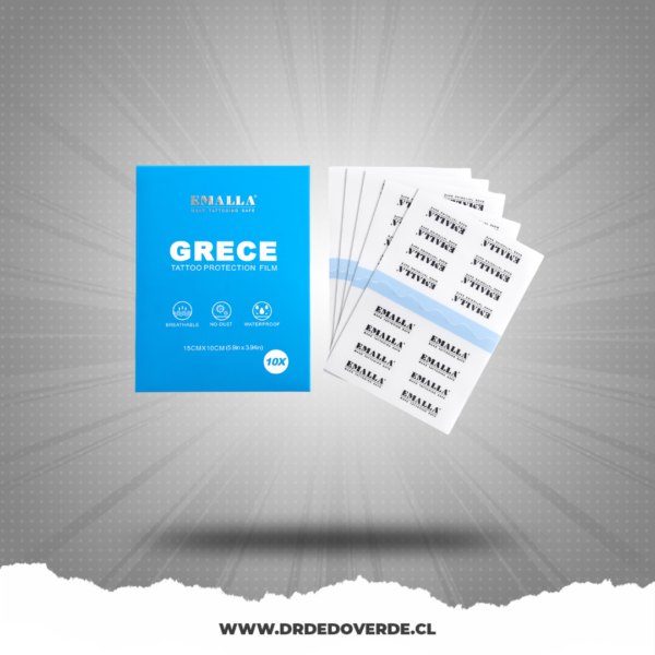 EMALLA GRECE TATTOO PROTECTION FILM 10x15cms