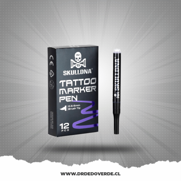TATTOO MARKER PEN SKULLDNA - Imagen 2